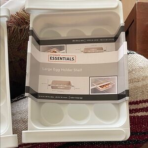 Large egg holder shelf